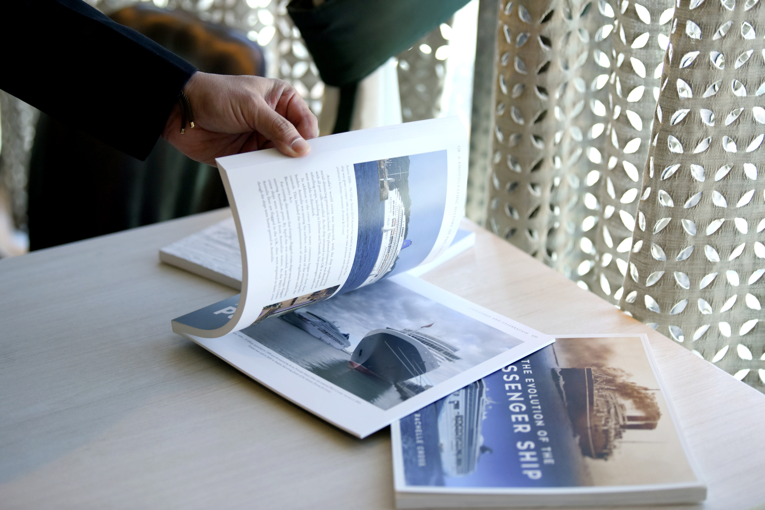 A Photographic History of P&O Cruises sample page